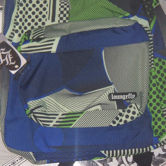 Loungefly Bags Loungefly Geometric Pattern Backpack Nwt Poshmark